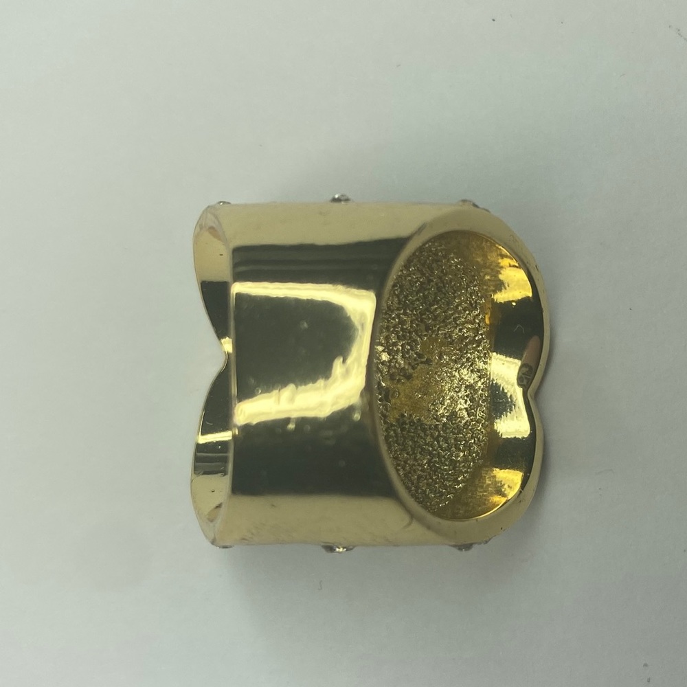 GOLD GREEN SMALL RING - Picture 3 of 4